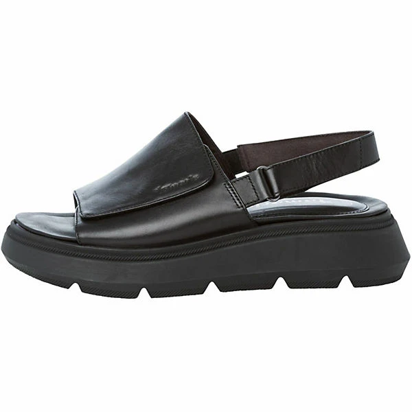 Tamaris Pure Relax Sandalette Keilsandaletten - Schwarz 4 Tamaris Pure Relax Sandalette Keilsandaletten - Schwarz – Bild 2