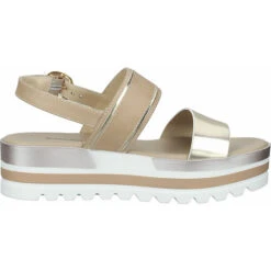 Nero Giardini Sandalen Plateau-Sandaletten - Silber -Weiche Schuhe 24299262 04