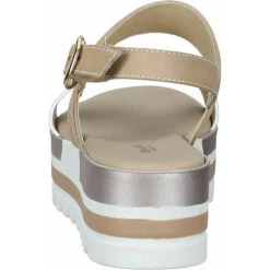 Nero Giardini Sandalen Plateau-Sandaletten - Silber -Weiche Schuhe 24299262 05