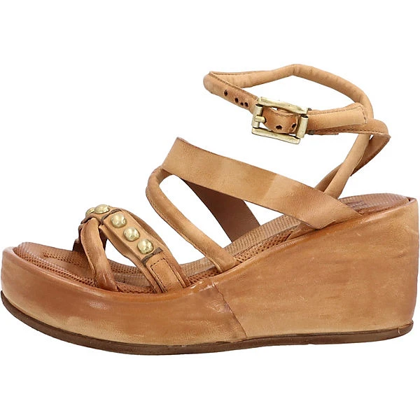 A.S.98 Plateausandale Keilsandaletten - Sand 4 A.S.98 Plateausandale Keilsandaletten - Sand – Bild 2