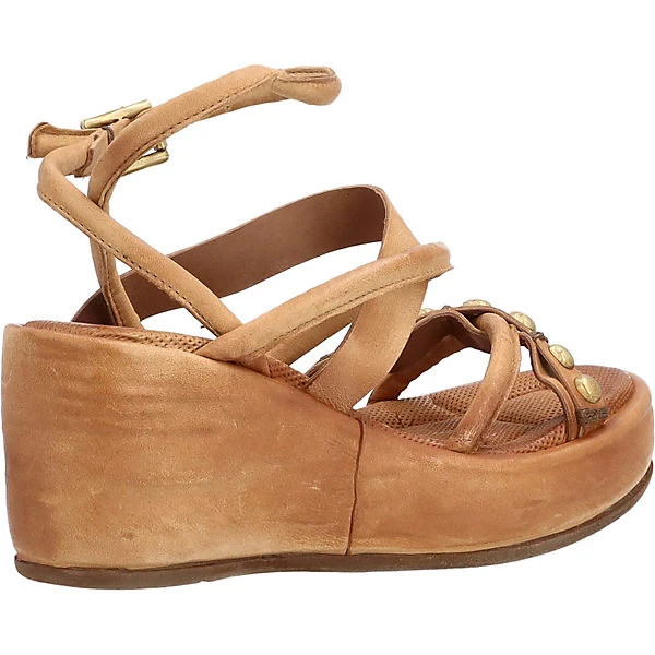 A.S.98 Plateausandale Keilsandaletten - Sand 6 A.S.98 Plateausandale Keilsandaletten - Sand – Bild 4