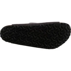Birkenstock Arizona Veloursleder Weichbettung Pantoletten Normal - Dunkelgrau 13 Birkenstock Arizona Veloursleder Weichbettung Pantoletten Normal - Dunkelgrau -Weiche Schuhe 24681662 07