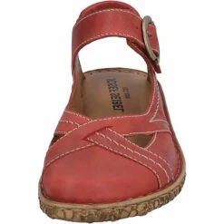 Josef Seibel Sandalen Riemchensandaletten - Rot 11 Josef Seibel Sandalen Riemchensandaletten - Rot -Weiche Schuhe 24709952 03