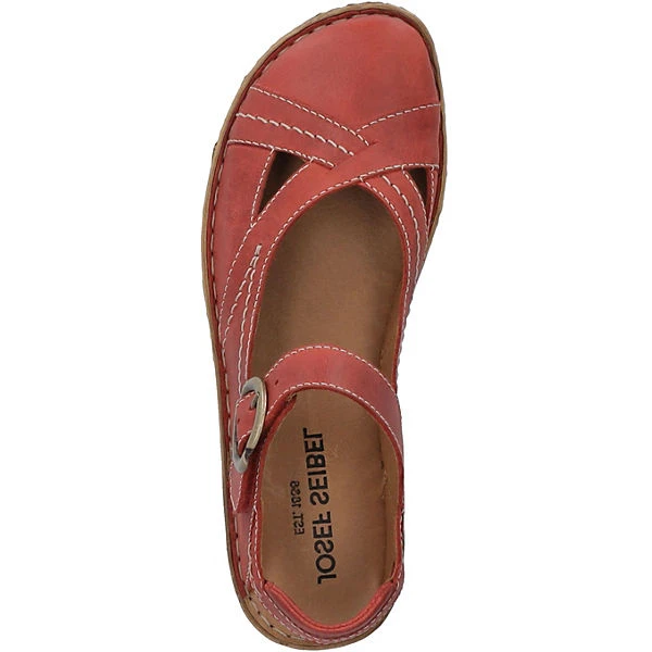 Josef Seibel Sandalen Riemchensandaletten - Rot 8 Josef Seibel Sandalen Riemchensandaletten - Rot – Bild 6