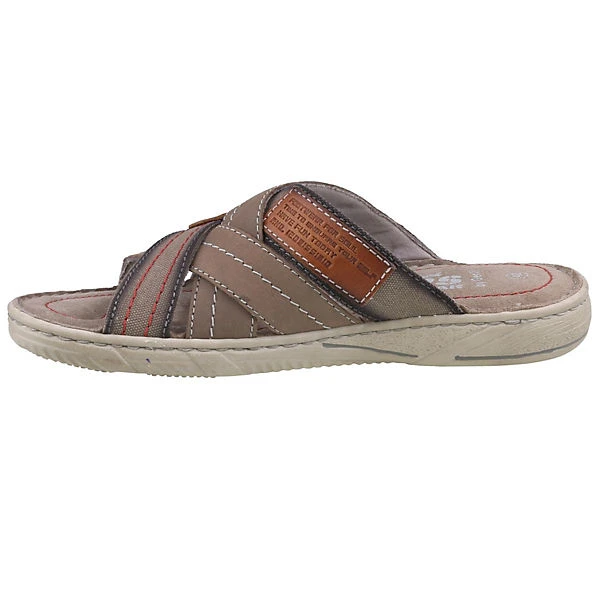 Dockers By Gerli Leder Pantolette Pantoletten - Grau 4 Dockers By Gerli Leder Pantolette Pantoletten - Grau – Bild 2