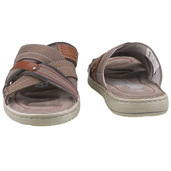 Dockers By Gerli Leder Pantolette Pantoletten - Grau 6 Dockers By Gerli Leder Pantolette Pantoletten - Grau – Bild 4