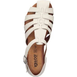 Sandalen Schaftsandaletten - Weiß -Weiche Schuhe 24784270 06