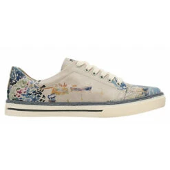 DOGO Sneaker Watercolor And Sailors Sneakers Low - Natur -Weiche Schuhe 24906247 04