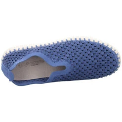 ILSE JACOBSEN Damen Slipper Schuhe Tulip Slipper Freizeit Elegant Slip-Ons Synthetikkombination Uni Klassische Slipper - Blau -Weiche Schuhe 24953043 06