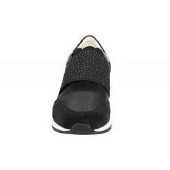 Geox Damenschuhe SHAHIRA Sportliche Slipper - Schwarz -Weiche Schuhe 24993879 05