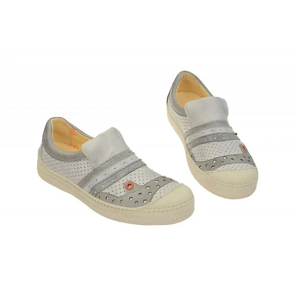 Herrenschuhe DASS Komfort-Slipper - Weiß 5 Herrenschuhe DASS Komfort-Slipper - Weiß – Bild 3