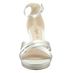 Buffalo Xenia Bridal Riemchensandaletten - Weiß -Weiche Schuhe 25397177 06