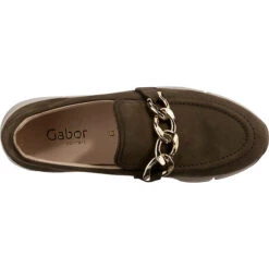 Gabor Slip-On-Sneaker - Olive -Weiche Schuhe 25573054 06