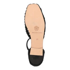 Riemchenballerina Melly - Schwarz -Weiche Schuhe 25599815 03