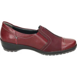 Suave Slipper Komfort-Slipper - Rot -Weiche Schuhe 25771729 04