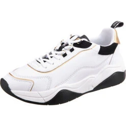 Armani Exchange Sneakers Low - Weißgold