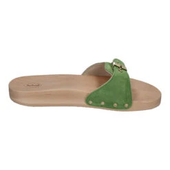 Scholl PESCURA FLAT Pantoletten - Grün -Weiche Schuhe 25801970 04