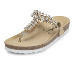 Pantolette Softnappaleder Supersoft Damenschuhe Zehensteg Nappaleder