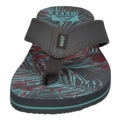 Reef NEWPORT PRINTS Zehentrenner - Grau -Weiche Schuhe 26101250 03