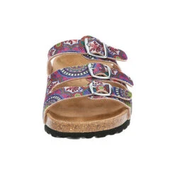 LICO Pantolette Bioline Flower Vegan Pantoletten - Lila -Weiche Schuhe 26516787 03