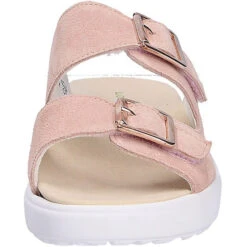 Waldläufer Damen Comfort Pantolette Komfort-Pantoletten - Rosa -Weiche Schuhe 26672125 06