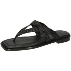 Tyra 1 Pantoletten Pantoletten - Schwarz -Weiche Schuhe 27309895 03