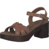Tamaris Riemchensandaletten - Cognac -Weiche Schuhe 27473445 01