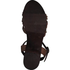 Tamaris Riemchensandaletten - Cognac -Weiche Schuhe 27473445 05