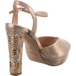 Menbur Plateau-Sandaletten - Gold -Weiche Schuhe 27583685 05