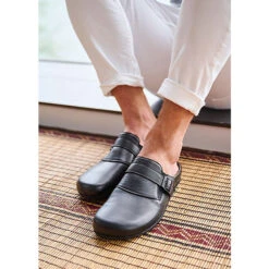 Pantoletten/Hausschuhe Marlon - Schwarz -Weiche Schuhe 27588119 05