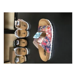 Pantolette Komfort-Pantoletten - Rot