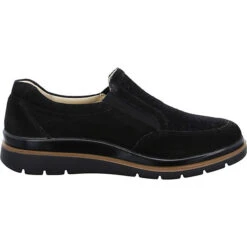 Slipper Gallery - Schwarz -Weiche Schuhe 28153808 03