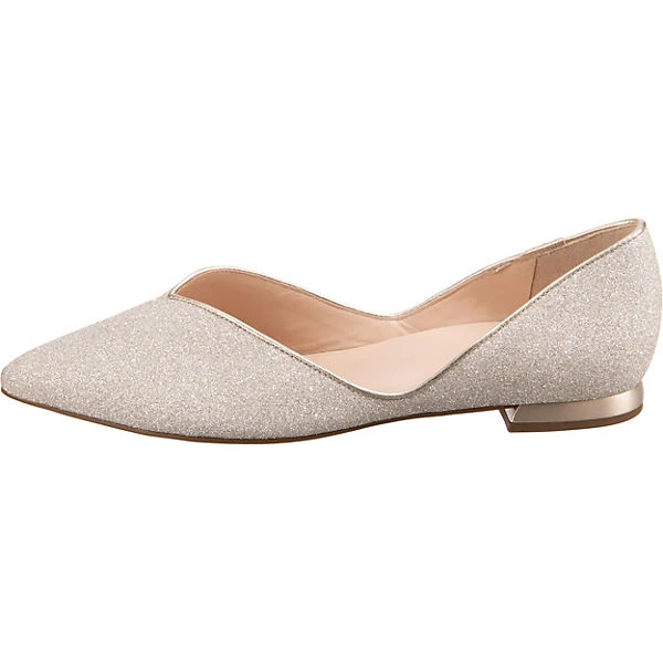 Basic Klassische Ballerinas - Gold 4 Basic Klassische Ballerinas - Gold – Bild 2