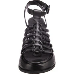 A.S.98 Reale Keilsandaletten - Schwarz -Weiche Schuhe 28197941 04