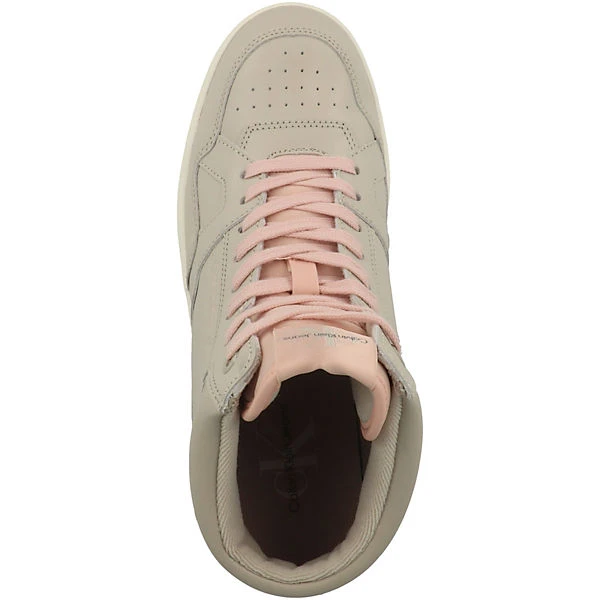 Calvin Klein Basket Cupsole Mid Sneaker Mid Damen Sneakers High - Beige 4 Calvin Klein Basket Cupsole Mid Sneaker Mid Damen Sneakers High - Beige – Bild 2