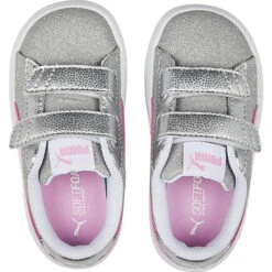 Puma Baby Sneakers Low SMASH V2 GLITZ GLAM -Weiche Schuhe 28384377 05