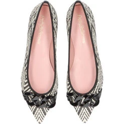 Pretty Ballerinas Indie / Coton Klassische Ballerinas - Schwarz/weiß -Weiche Schuhe 28532933 03