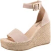 Dijon Velour Plateau-Sandaletten - Beige -Weiche Schuhe 28543297 01