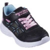Skechers Sneakers Low Blinkies GLIMMER KICKS FRESH GLOW Für Mädchen - Schwarz -Weiche Schuhe 29023473 01