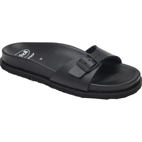 Scholl Estelle Over Komfort-Pantoletten - Schwarz 3 Scholl Estelle Over Komfort-Pantoletten - Schwarz