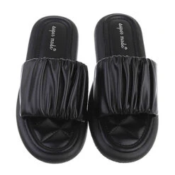 Pantoletten , Flach, Offene Ferse -Weiche Schuhe 29123468 04