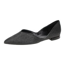 Damenschuhe BASIC Sportliche Slipper - Schwarz