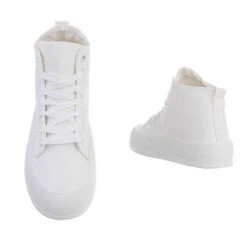 Sneakers High Lochschnürung, Flach, -Weiche Schuhe 29245209 03