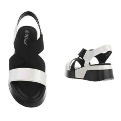 Plateausandaletten , Keilabsatz/Wedge, Riemen -Weiche Schuhe 29247139 03