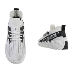 Sneakers Low Lochschnürung, Flach, -Weiche Schuhe 29248336 03