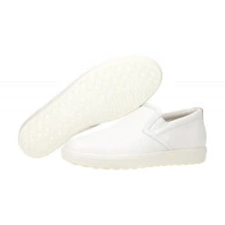 ECCO Damenschuhe SOFT 7 LADIES Sportliche Slipper - Weiß -Weiche Schuhe 29273861 03