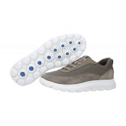 Geox Herrenschuhe SPHERICA Sportliche Slipper - Grau -Weiche Schuhe 29273982 03