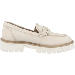 Caprice 9-24706-20 Slipper Damen Klassische Slipper - Creme -Weiche Schuhe 29358061 03