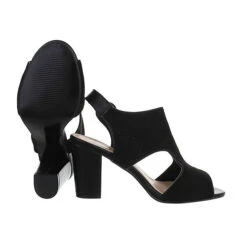 Sandalen & Sandaletten Schnalle, Blockabsatz, Riemen, Perforiert - Schwarz 6 Sandalen & Sandaletten Schnalle, Blockabsatz, Riemen, Perforiert - Schwarz -Weiche Schuhe 29424835 02