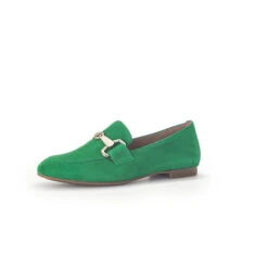 Gabor Slipper 25.211.33 Klassische Slipper - Grün -Weiche Schuhe 29499428 03